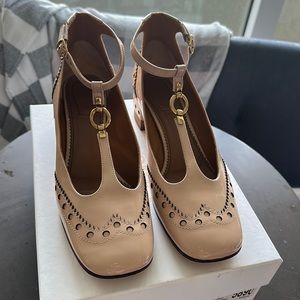Chloe mild beige pump size 41